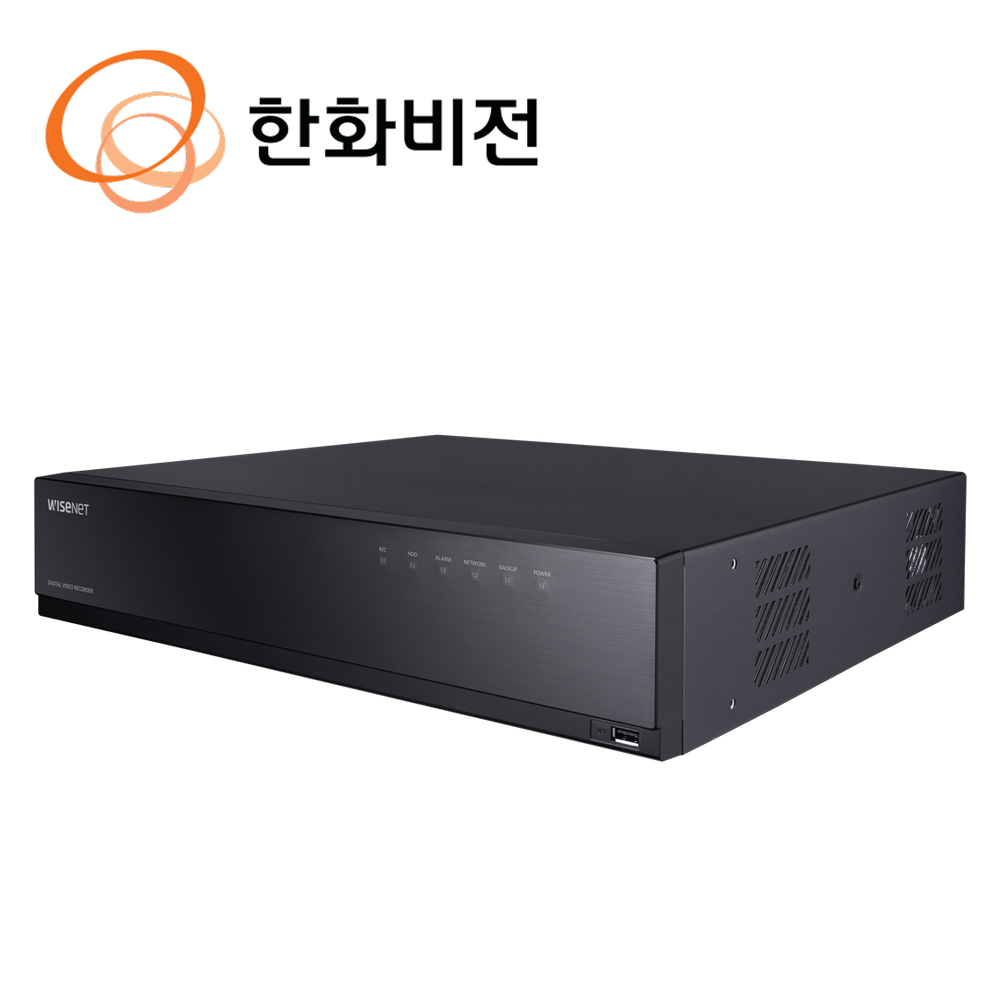한화비전 ALL-HD 32MP 8채널 펜타브리드 DVR 녹화기 HRX-835A (3TB 장착)
