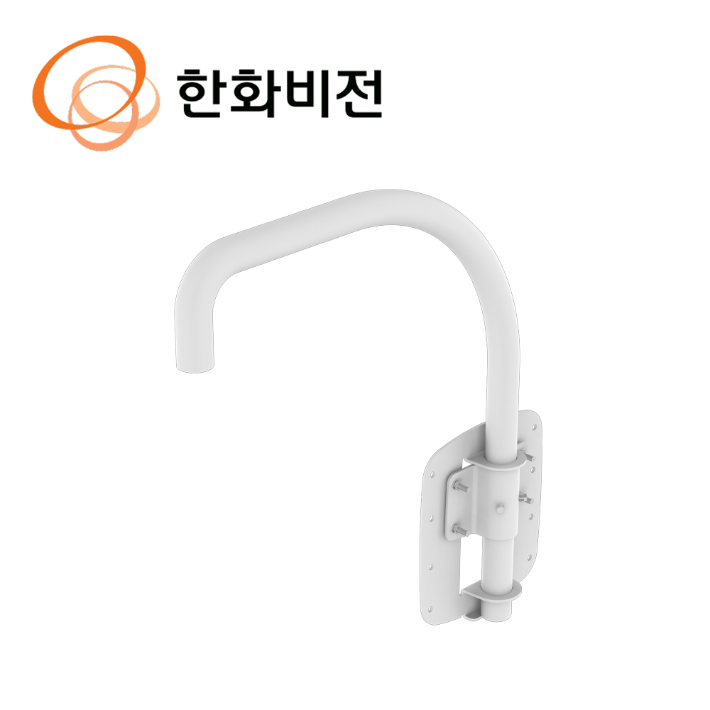 한화 CCTV 부자재 PTZ/반달돔 폴형 마운트 SBP-300LMW