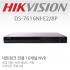 HIKVISION 네트워크 16채널 녹화기 IP카메라 입력 8채널POE가능 NVR-POE - DS-7616NI-E2/8P