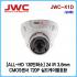 [판매중지] [JWC]ALL-HD(AHD,TVI,CVI,SD) 130만화소 24LED 적외선돔카메라 JWC-X1D [단종]
