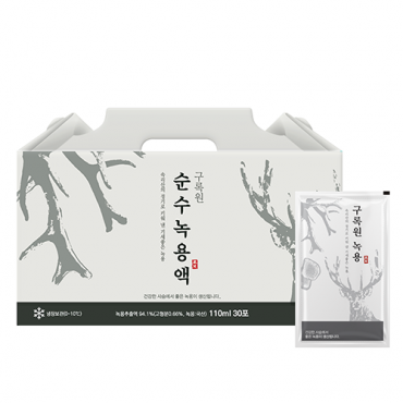 [햇녹용] 순수 녹용진액 상중하대 110ml 30포 녹용,생강,대추