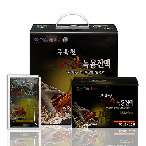 홍삼생녹용진액 80ml 60포 홍삼녹용