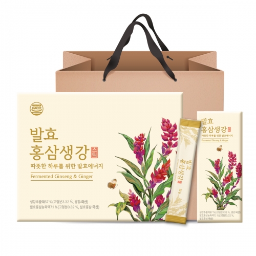 발효홍삼생강 스틱 10g 30포 선물세트