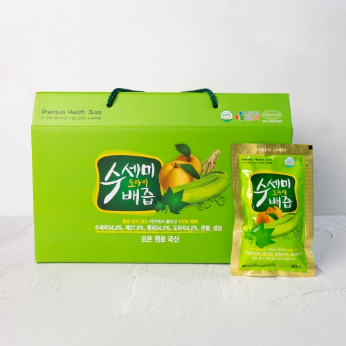 수세미 도라지배즙 90ml x 60포(30포 2박스)