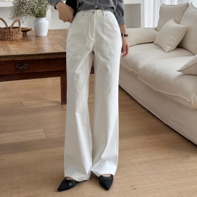 569-면 100 와이드 팬츠