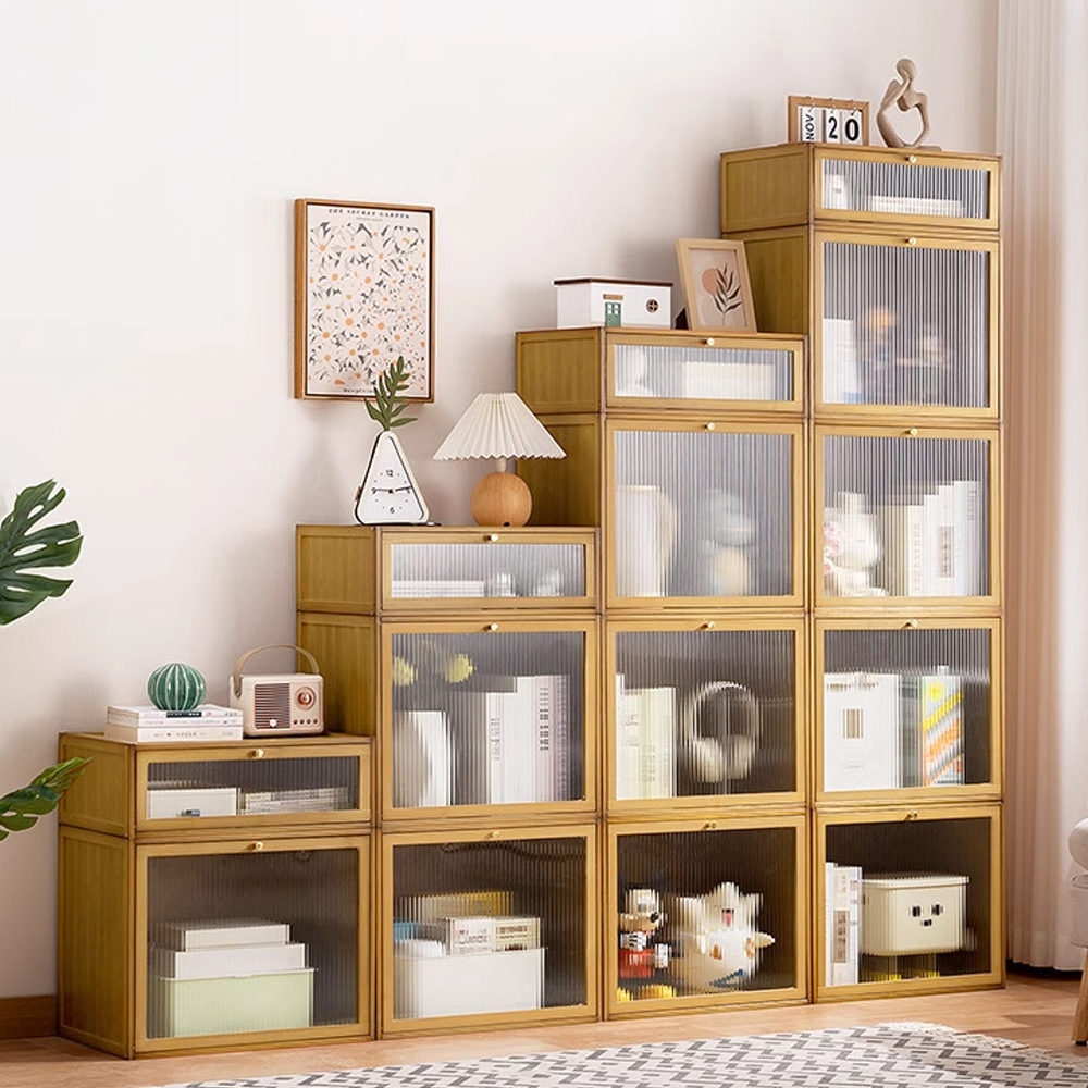 커스텀 원목 수납장