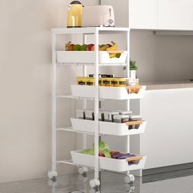 슬라이딩 틈새 수납장