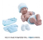 [베렝구어] 라뉴본 아기놀이인형 디럭스 리얼보이 (36cm)