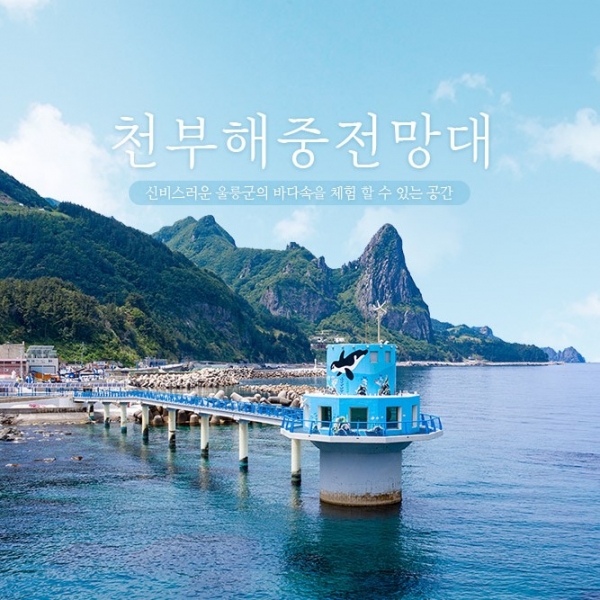 투어패스 울릉 천부해중전망대