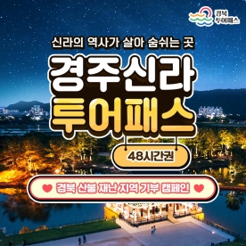 [경북산불재난지역기부캠페인] 투어패스 경주신라