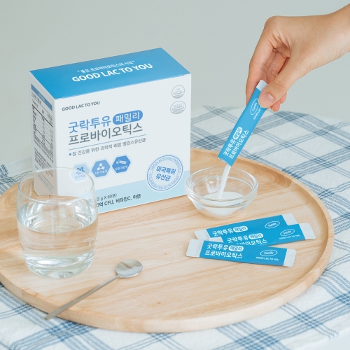 [환절기 최대 40%특가] 굿락투유 패밀리 프로바이오틱스&비타민C&아연 (6개월분)