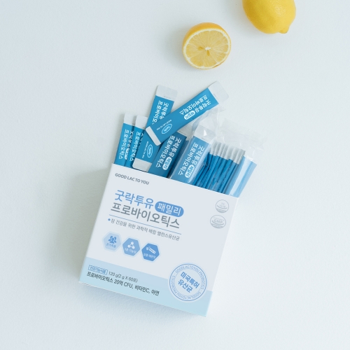 [환절기 최대 40%특가] 굿락투유 패밀리 프로바이오틱스&비타민C&아연 (6개월분)