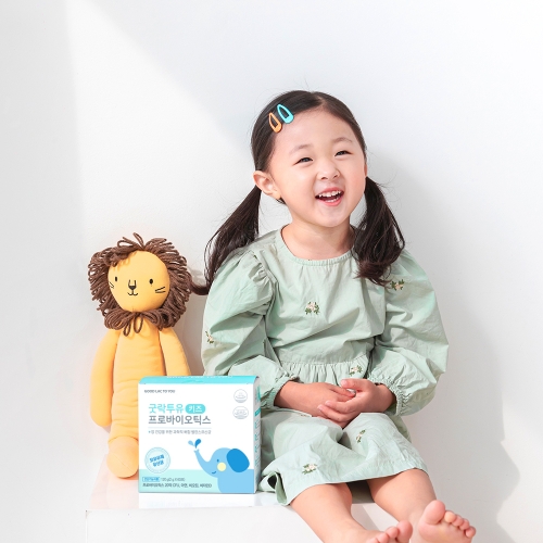 [새해 최대 40% 할인] 굿락투유 키즈 프로바이오틱스&아연&비타민D (6개월분)