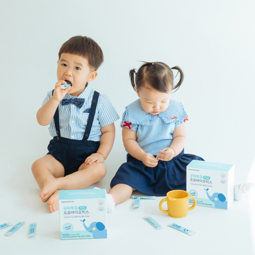 [환절기 최대 50% 특가] 굿락투유 키즈 프로바이오틱스&아연&비타민D (12개월분)