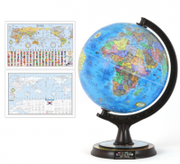 블루 타임존 지구본