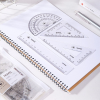 제도용 각도기 4종 세트