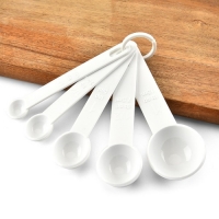 과학실험용 화이트 계량스푼 세트(5pcs)