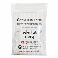 이야코 전문가용 화이트 수지점토 200g (불투명)
