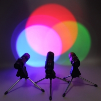 손전등빛합성기(3색LED전구,건전지타입A형)