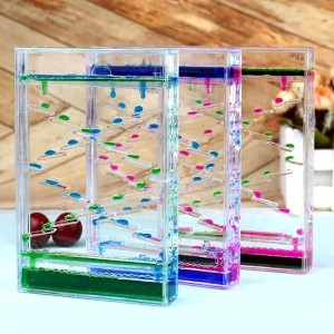 액체오일시계(직사각)