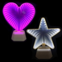 LED 양면 무한터널거울(하트/별)