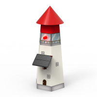 태양광으로 켜는 LED 등대