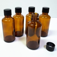 50ml 갈색유리병(바이알)5개