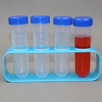 4구 원심분리기 튜브랙 캡튜브 세트(캡 시험관, 시험관대 50ml)