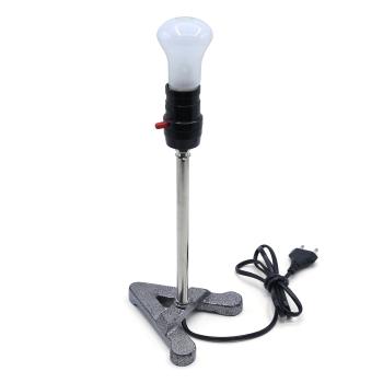 교재용 전기스탠드 - 짧은일자전등 (A자 받침대)