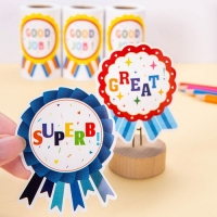 메달모양 칭찬 스티커(100P)