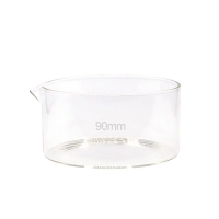 평바닥 내열유리 증발접시 (90mm)