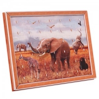 3D입체 액자퍼즐(코끼리 42pcs)
