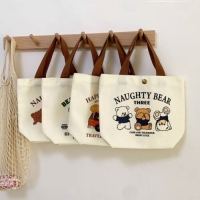 귀여운 미니 캔버스 가방