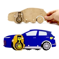 엔진 원리 자동차 만들기