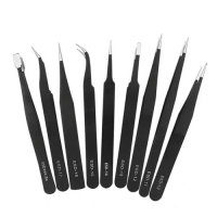 ESD핀셋 9종 세트(보관파우치 포함)