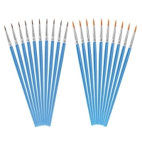 얇은 둥근붓(2종 택1)10개