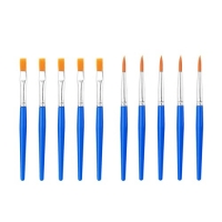 짧은 미술용 붓(2종 택1)10개