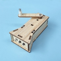 나무 자가발전 손전등 조립키트