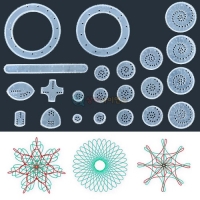 스피로그래프 패턴기어(22종)