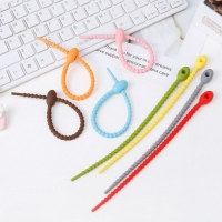 실리콘 케이블 타이(5P)