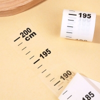 키 측정 스티커(2개)