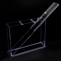 [지학사] 지층 실험용 수조-모래.자갈.진흙 3종 포함(교과서와 동일 규격) 3단각도조절