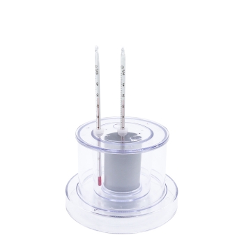 투명 열량계(막대온도계 2개+알루미늄컵)