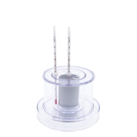 투명 열량계(막대온도계 2개+알루미늄컵)