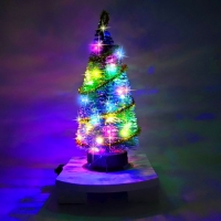 무선으로 켜지는 신기한 전자기유도 LED트리