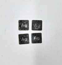 은조각 (1cmx1cmx0.2t)