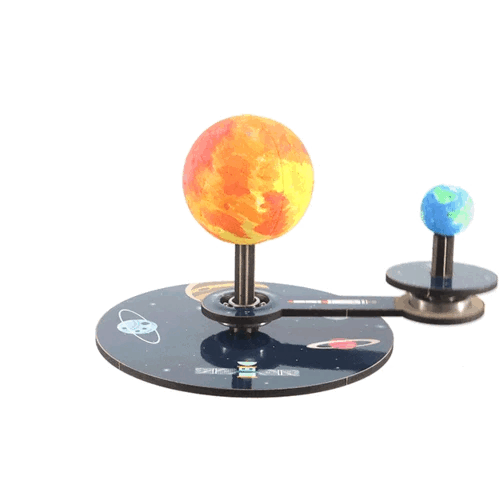 빙글빙글 지구의 운동 모형(1인용 포장)