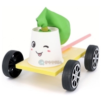 SA 물체의 속력 종이컵 풍선 자동차 (5인 세트)