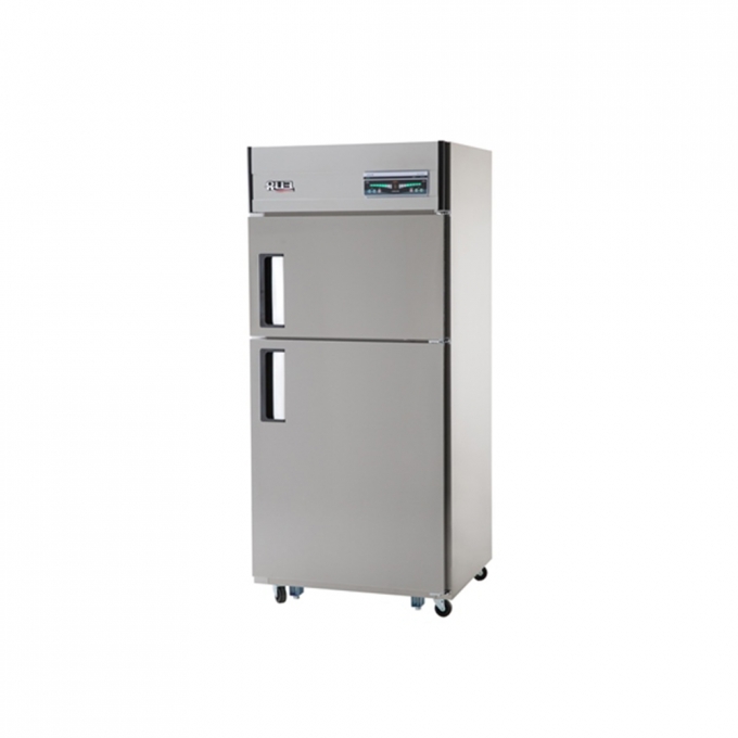 유니크대성 / 직접냉각방식 업소용 1/3도어 냉동장 내부스텐 30박스 디지털 UDS-30RFDR_1/3D