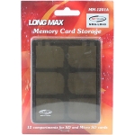 NMA-LM40 [ NETmate MicroSD+SD 메모리카드 케이스(12매수납)